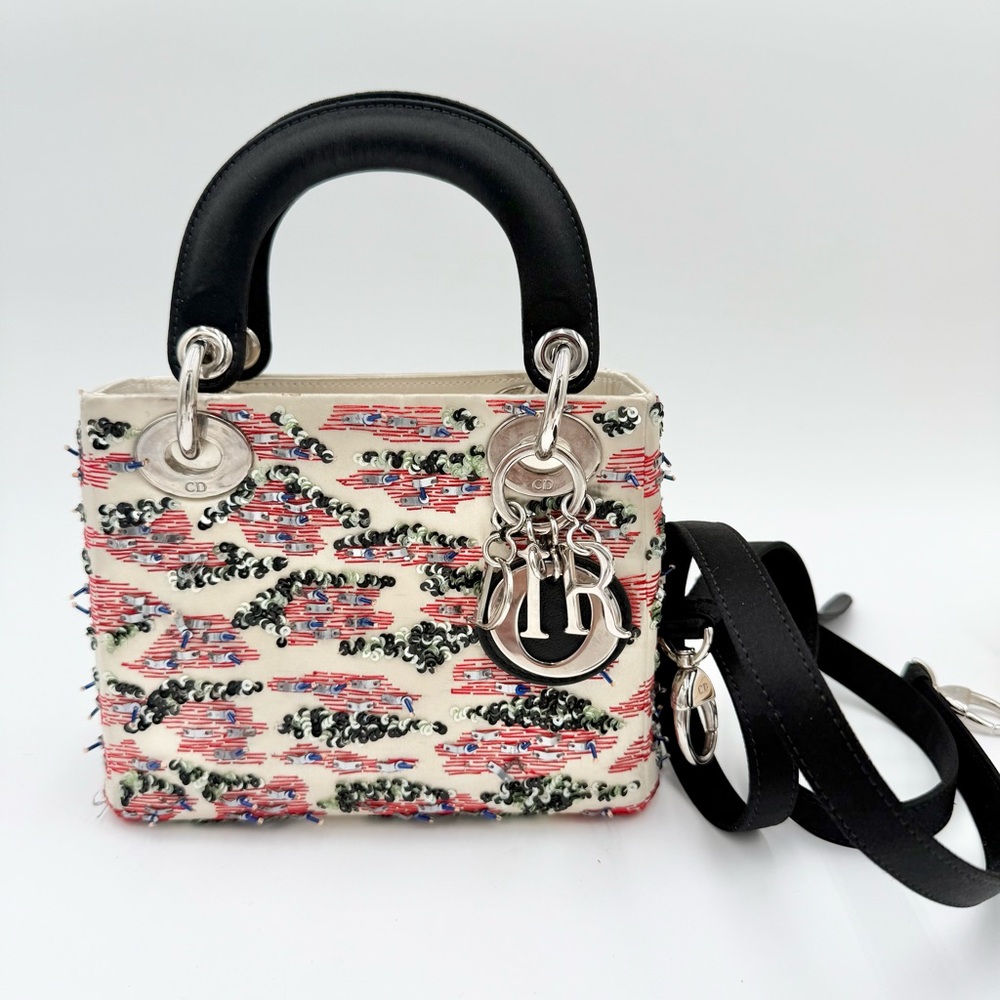 Lady Dior Satin Mini Christian Dior Bag
